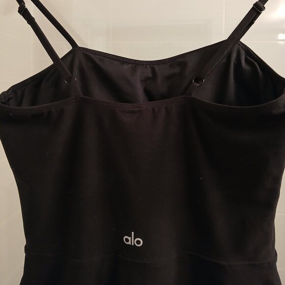 Alo Yoga Courtside Tennis Dress Black - Picture 13 of 13